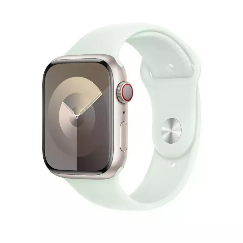 Apple Band 45 mm Soft Mint -urheiluranneke M/L mukava istuvuus mintunvärinen