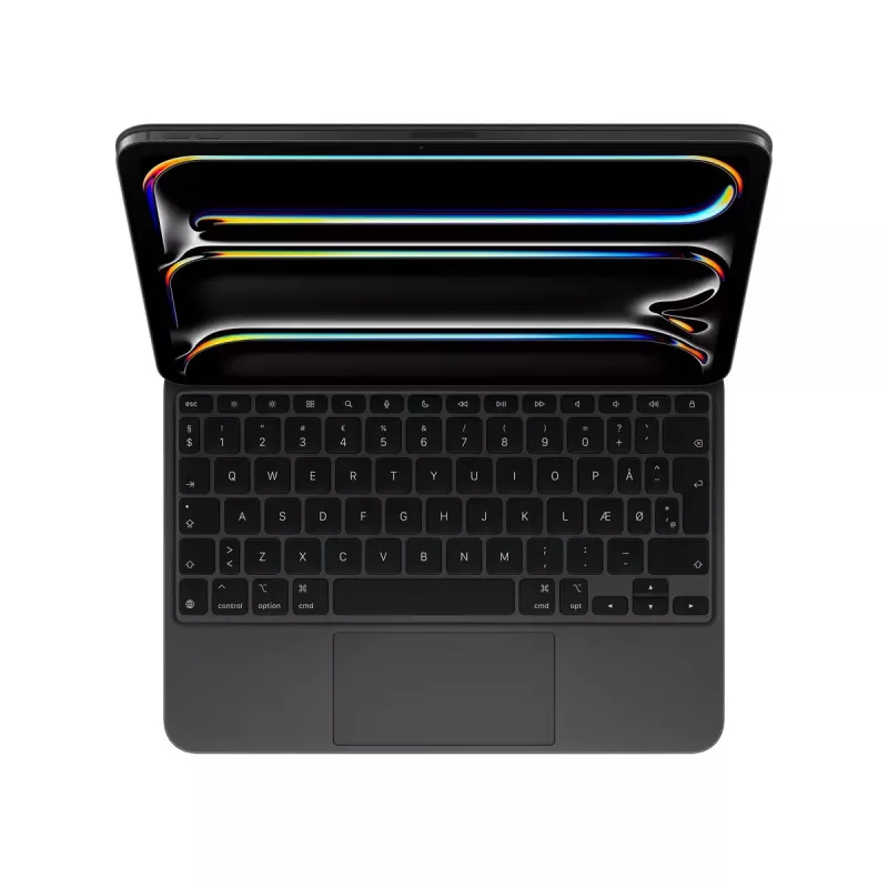 Apple Magic Keyboard QWERTY tanska musta langaton trackpad iPad Pro 11