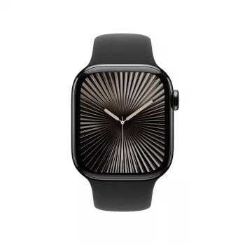 Älykello Apple Watch Series 10 GPS + Cellular 42 mm liuskekivitäniö musta