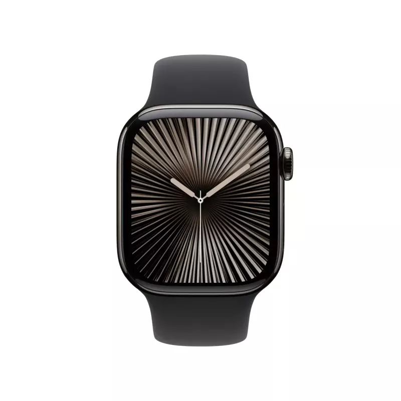 Älykello Apple Watch Series 10 GPS + Cellular 42 mm liuskekivitäniö musta