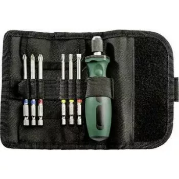 Metabo 626723000 bittirullalaukku SP ruuvauskärkisarja, 7-osainen