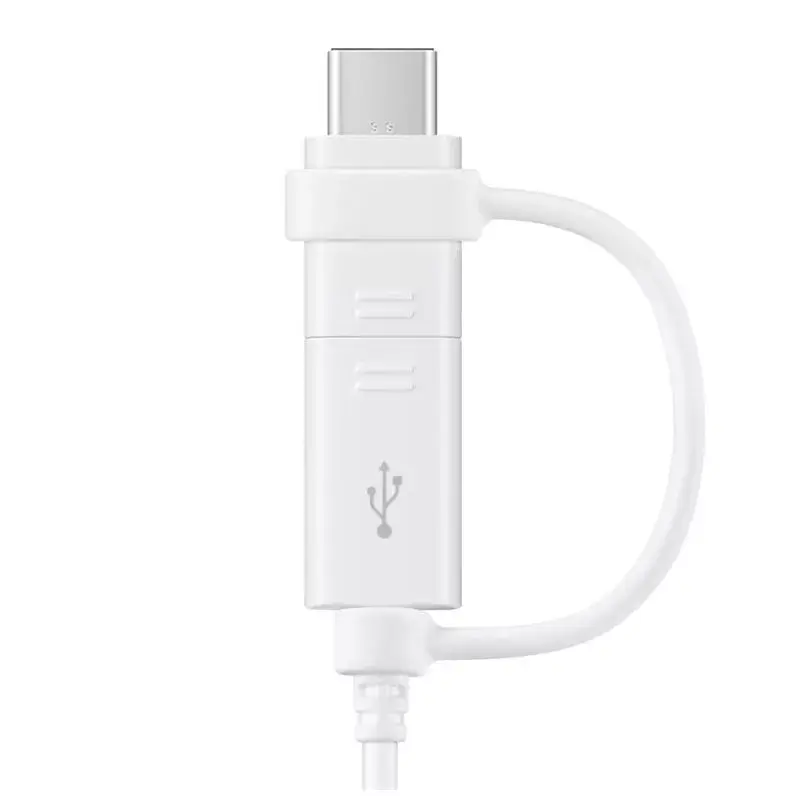 USB-kaapeli Samsung EP-DG930 1,5 m USB-A USB-C/Micro-USB-B valkoinen