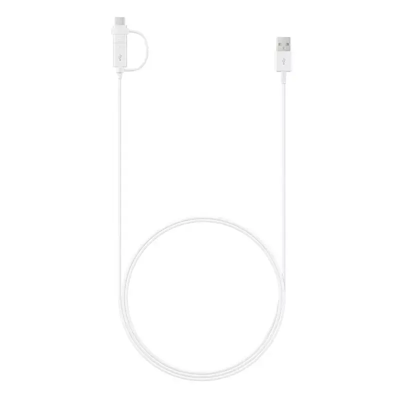 USB-kaapeli Samsung EP-DG930 1,5 m USB-A USB-C/Micro-USB-B valkoinen