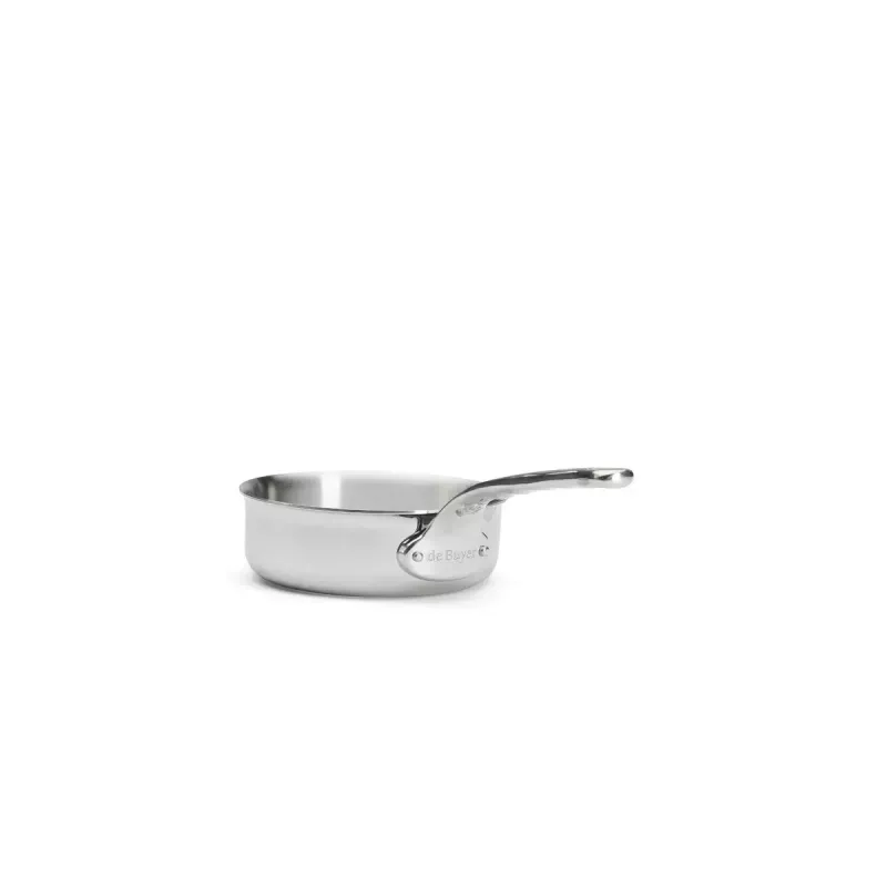 de Buyer Affinity Straight Sauteuse 16 cm, 1 L, ruostumaton teräs