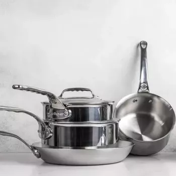 de Buyer Affinity pyöreä ruostumaton teräskattila 1,7 L