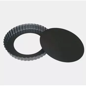 de Buyer 4706.28 torttuvuoka pyöreä uurrettu pinta 28 cm