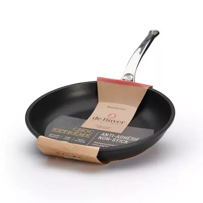 de Buyer Choc Extreme yleispannu pyöreä 31,8 cm musta