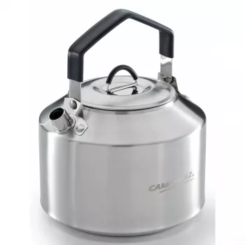 Vedenkeitin Campingaz 2197186 1,5 l ruostumaton musta kahva