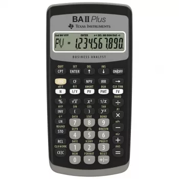 Talouslaskin Texas Instruments BA-II Plus Pocket musta