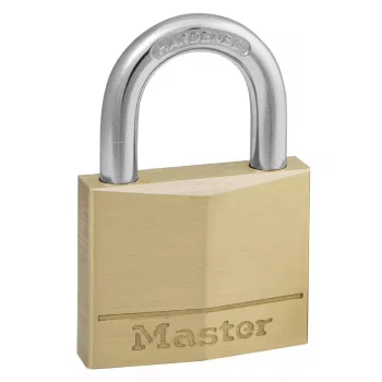 Riippulukko MASTER LOCK 40 mm massiivinen messinkirunko avainlukko samalla avaimella