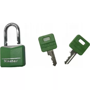 Riippulukko MASTERLOCK 30 mm leveä, päällystetty massiivinen alumiinirunko, eri värit