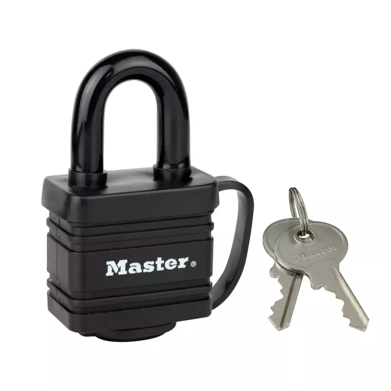 Riippulukko MASTER LOCK 7804EURT 2 x 40 mm laminoitua terästä musta