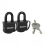 Riippulukko MASTER LOCK 7804EURT 2 x 40 mm laminoitua terästä musta