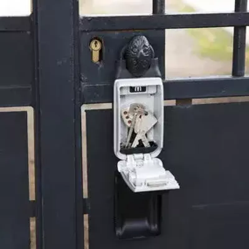 Kannettava kassakaappi MASTER LOCK 5420EURD yhdistelmälukko harmaa