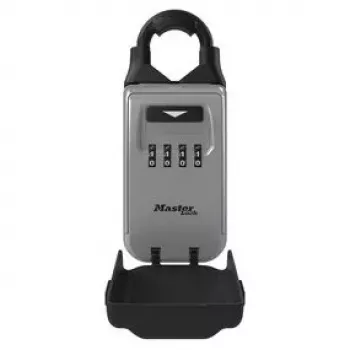 Kannettava kassakaappi MASTER LOCK 5420EURD yhdistelmälukko harmaa