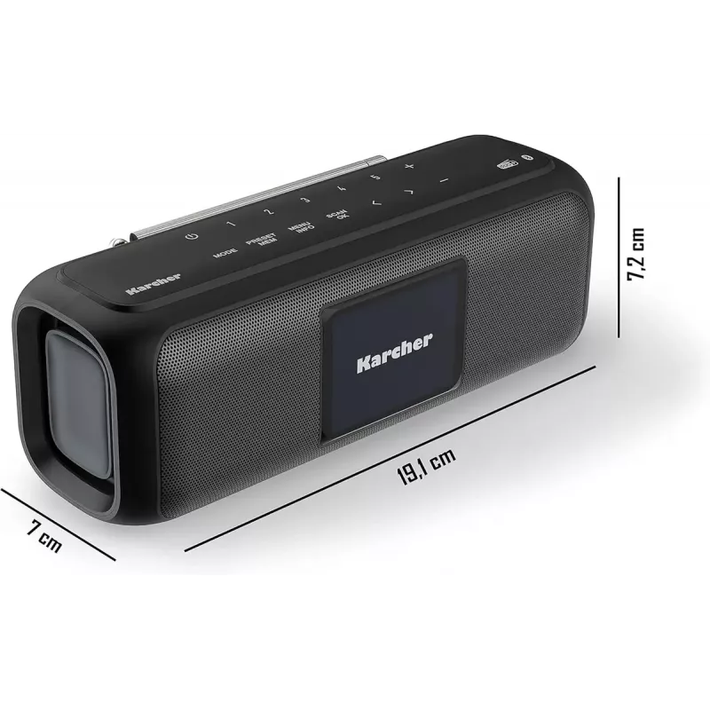 DAB-radio Karcher DAB GO