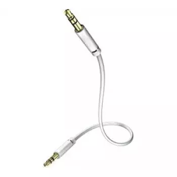 Audiokaapeli Inakustik 0,5 m Star MP3 3,5 mm 2 x RCA valkoinen