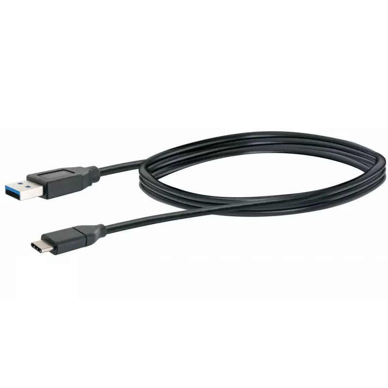 USB-kaapeli Schwaiger CK 3141 USB 3.2 Gen 1 1 m USB A USB C musta