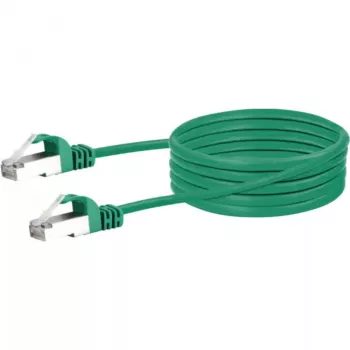 Verkkokaapeli Schwaiger CKB6010 059 RJ-45 Cat6 1 m vihreä