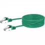 Verkkokaapeli Schwaiger CKB6010 059 RJ-45 Cat6 1 m vihreä