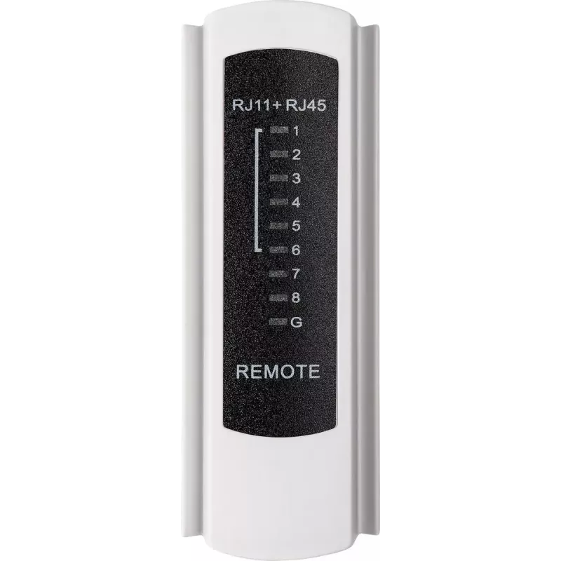Verkkokaapelitesteri Schwaiger NWM1 531 RJ-11 RJ-45 musta valkoinen