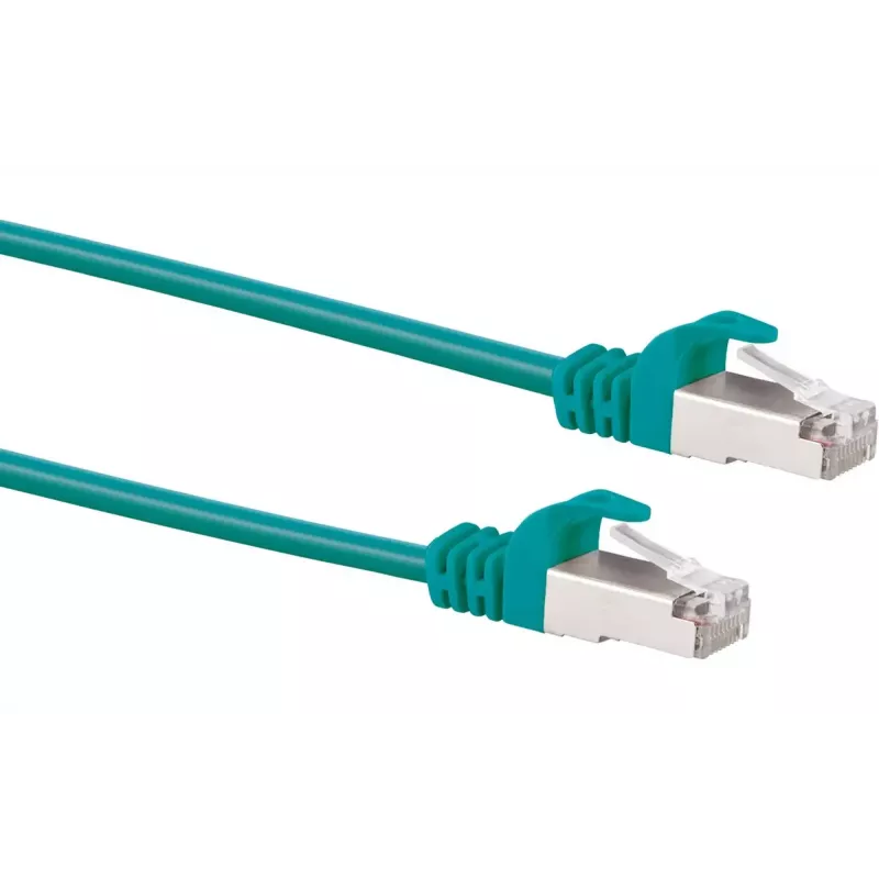 Schwaiger CKG6020 539 Cat 6 SF/UTP -verkkokaapeli, 2 m, turkoosi