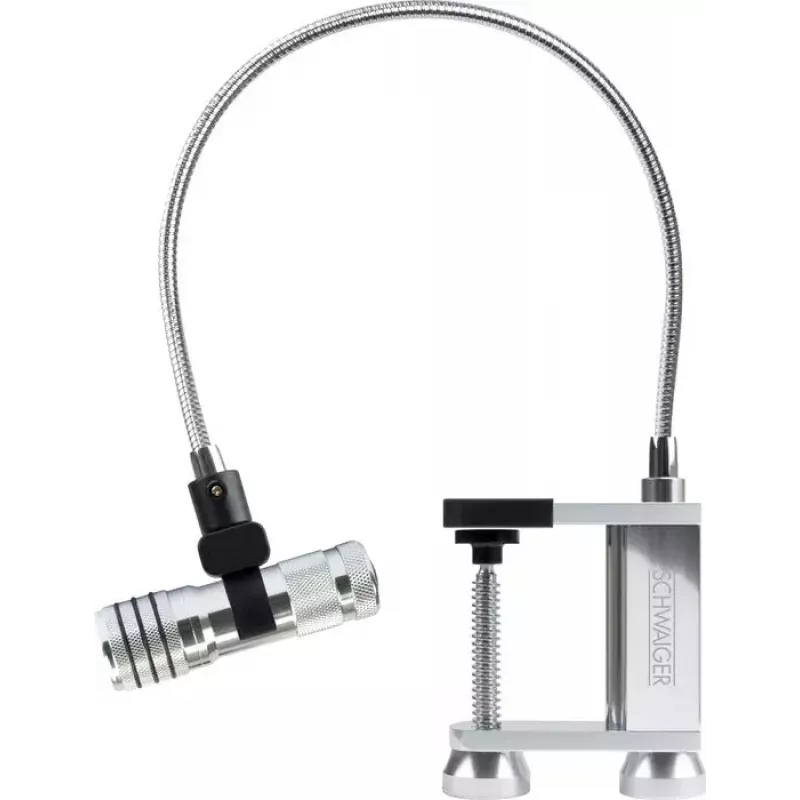 Grillivalaisin Schwaiger GLED0030 musta hopea alumiini kumi paristo 0,5 W