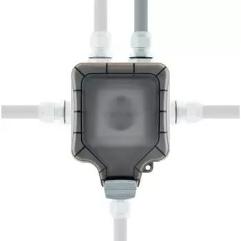 Pistorasia Schwaiger SOAD0100 harmaa IP66 230V 16A