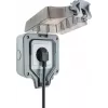 Pistorasia Schwaiger SOAD0100 harmaa IP66 230V 16A