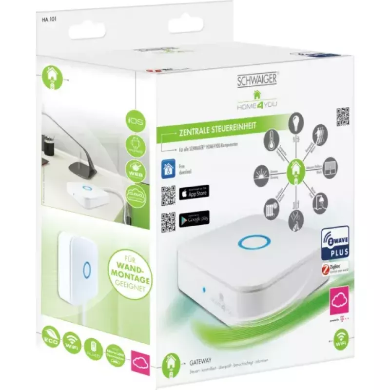 Yhdyskäytävä/ohjainyksikkö Schwaiger HA102