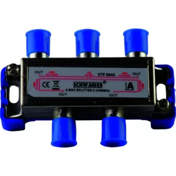 Kaapelisplitteri Schwaiger VTF8844 241 taajuusalue 5–2400 MHz