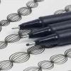 Fineliner Schneider Pictus musta 3 kpl