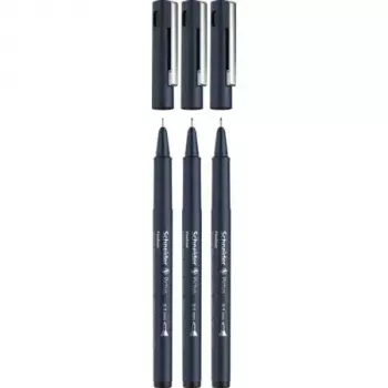 Fineliner Schneider Pictus musta 3 kpl