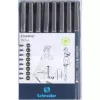 Fineliner Schneider Schreibgeräte Pictus musta 8 kpl