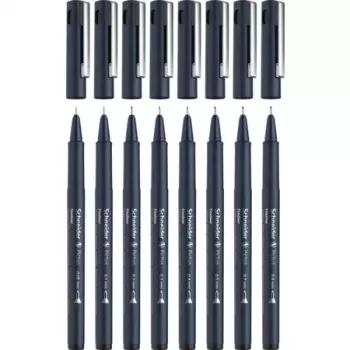 Fineliner Schneider Schreibgeräte Pictus musta 8 kpl