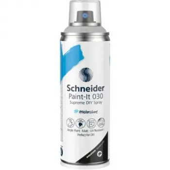 Schneider Schreibgeraete Paint-It 030 Supreme DIY akryylisuihkemaali, harmaa, ML03050480