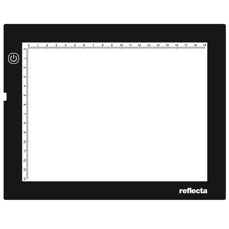 Yksittäinen kuvakehys Reflecta LED Light Pad A5 superohut musta 19x14 cm