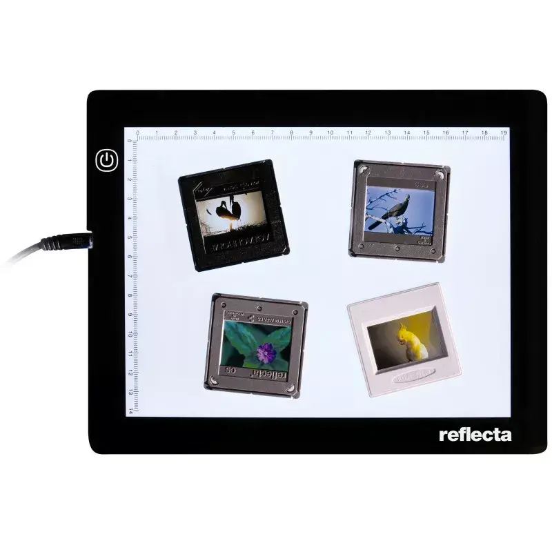Yksittäinen kuvakehys Reflecta LED Light Pad A5 superohut musta 19x14 cm