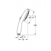Suihkupää GROHE Tempesta 110 kromi 28261003