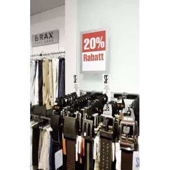 Durable DURAFRAME A5 itseliimautuva asiakirjateline, hopea, 2 kpl:n pakkaus