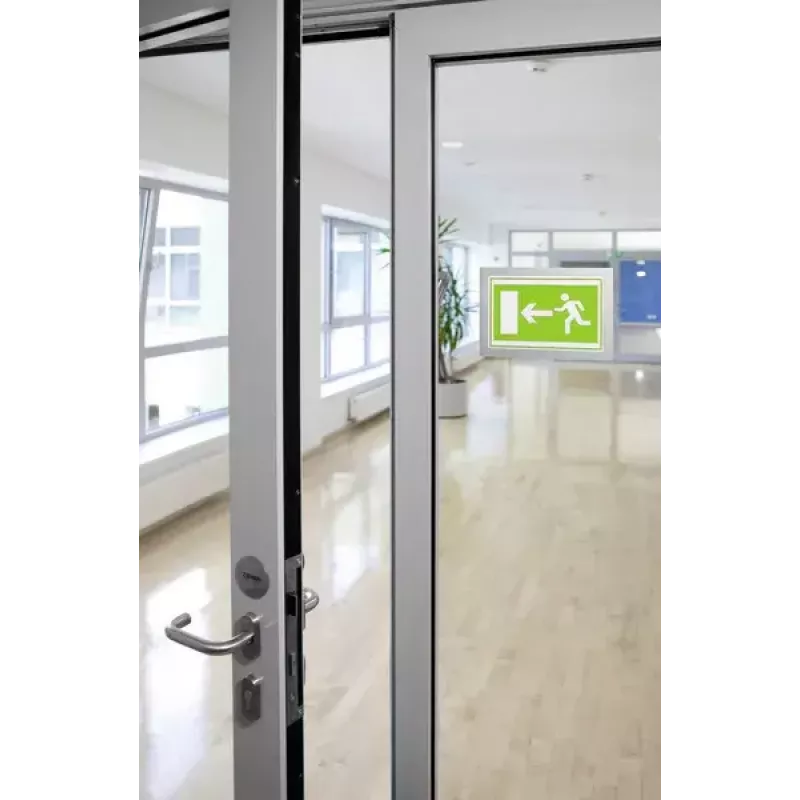 Durable DURAFRAME A5 itsekiinnittyvä asiakirjatasku, hopea, 2 kpl:n pakkaus