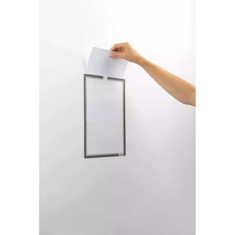 Asiakirjateline Durable 400657 A4 harmaa 236x323 mm 5 kpl