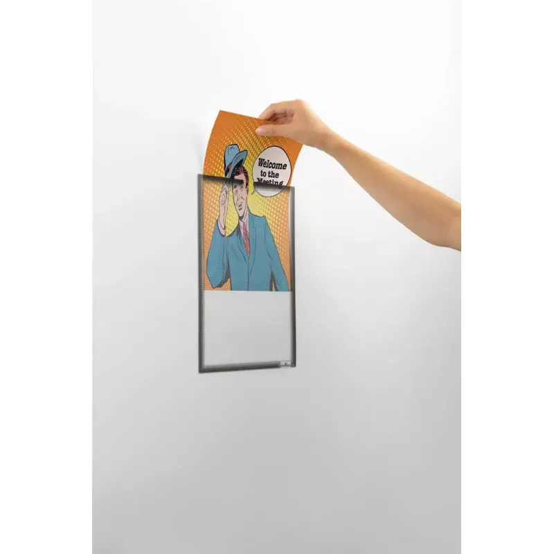 Asiakirjateline Durable 400657 A4 harmaa 236x323 mm 5 kpl