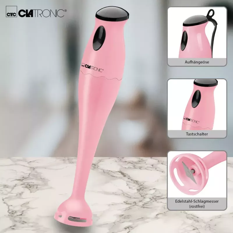 Keittomikseri Clatronic 263922 pinkki
