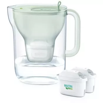 Vesisuodatinkannu BRITA Style Eco vihreä 2 MAXTRA PRO -suodattimilla (2 kpl:n pakkaus)