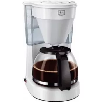 Suodatinkahvinkeitin MELITTA 1023-01 — täysautomaattinen, kahvijauhe, 10 kupin kannu, 1050 W, valkoinen