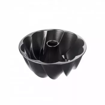 Kaiser 2300646787 kakkuvuoka pyöreä uurrettu pinta 255x257x110 mm