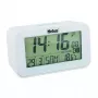 Herätyskello Mebus 51461 valkoinen LCD-näyttö lämpötilan mittaus