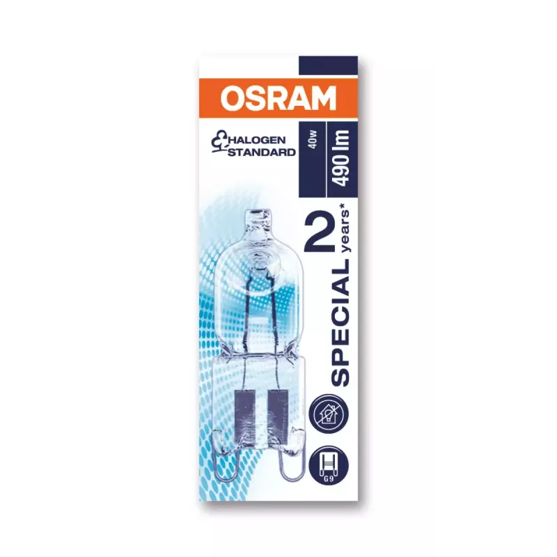 Osram HALOPIN OVEN 40 W 230 V G9 halogenlamppu lämmin valkoinen
