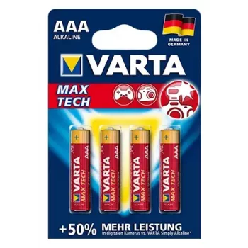 Kertakäyttöparisto Varta 04703110404 AAA alkaline